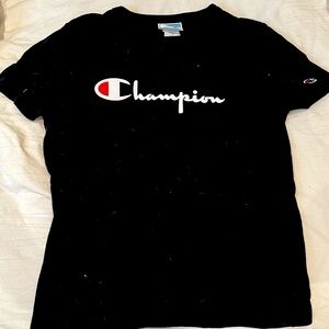 CHAMPION Black T Shirt